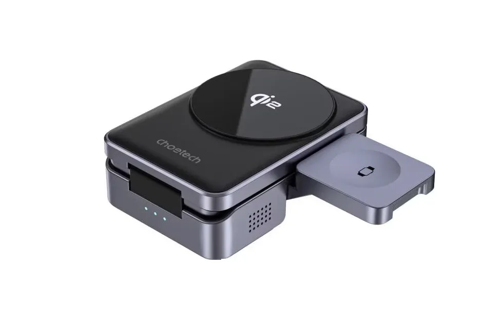 Leap Qi2 3 in 1 15W Wireless Foldable Charger