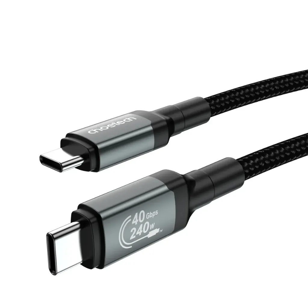 [XCC-1040] CHOETECH 240W-USB-C 4 Gen 3 8K Cable
